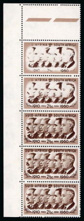 Stamp of South Africa » Union & Republic of South Africa 1961 Union Day 2 1/2c. brown and light brown vertical