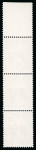 Stamp of South Africa » Union & Republic of South Africa 1964-72 1c. red and olive-grey vertical strip of three