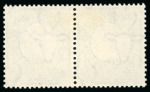 Stamp of South Africa » Union & Republic of South Africa 1926-27 1/2d Springbok mint pair with the right hand stamp with vignette omitted 