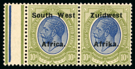 Stamp of South West Africa 1923-26 selection of the various overprint types