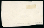 Stamp of Romania » United Principalities 1862-1864 1862 30par blue two horizontal pairs, four large margins,