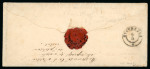 Stamp of Romania » United Principalities 1862-1864 1862 30par blue on wove paper, two single frankings