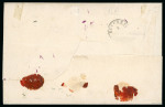 Stamp of Romania » 1872 Prince Carol I - Perforated 1872 Registered cover franked at the double rate with