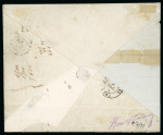 Stamp of France » Type Cérès de 1849-1850 1849, Lettre pour Toulon, affranchissement Cérès
