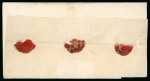 Stamp of Romania » United Principalities 1864-1865 Prince Cuza 1865 (Nov 12) Registered cover sent from Foltitscheni