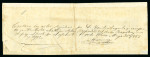 Stamp of Peru 1861, 1p red, second retouch, an extraordinary horizontal block of 20, strip of three & 1862-63 1d on wrapper