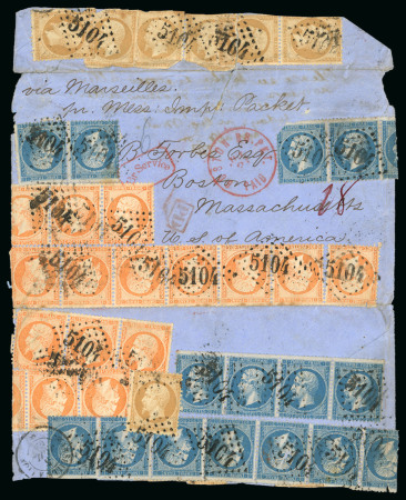 Stamp of China » Foreign Post Offices » French Post Offices 1864 France 1862 Napoléon III Empire perf. issue