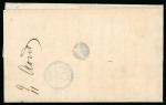 Stamp of Greece 1879 Incoming mail: entire letter from Bristol to Rhodes