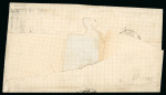 Stamp of Colonies françaises » Guadeloupe 1872, lettre de Moule pour Nantes affranchit émissions