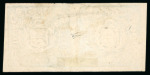 Stamp of Peru 1868-72, 1d green, frame inverted, horizontal pair used