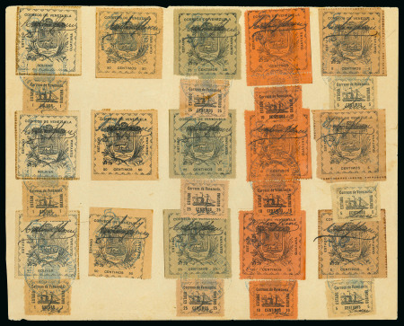 Stamp of Venezuela » 1902-1903 Maritime Blockade » Guayana 1902, Decree for the issues of Large and Small Guayana