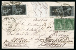Stamp of Italian States » Tuscany 1854, Lettera per l'Austria con affrancatura unica.