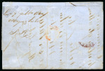 Stamp of Italian States » Tuscany 1860, 1c violet-brown, vertical strip of five, and