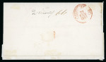 Stamp of Italian States » Naples 1858, 1gr rose-carmine, pl. II, vertical strip of four