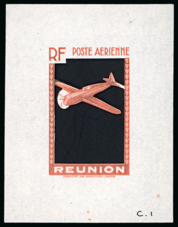 Stamp of Colonies françaises » Réunion 1938-1942, Collection spécialisée de poste aérienne