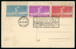 Stamp of Large Lots and Collections Olympics/Sport: 1901-52, group of 87 covers/cards, mostly Olympics