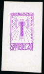 Stamp of France » Service 1943, Série Francisque sans le 1 franc 50 brun-rouge
