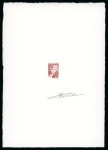 Stamp of France » Collections France: 1987-2008, Collection de 19 épreuves d'artiste