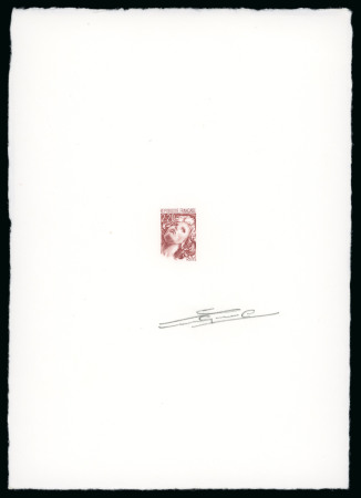 Stamp of France » Collections France: 1987-2008, Collection de 19 épreuves d'artiste