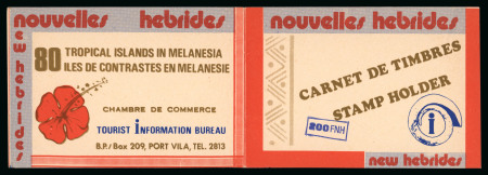 Stamp of Colonies françaises » Nouvelles-Hébrides 1977-1978, Lot de 10 carnets Y&T n°495/498 (légende