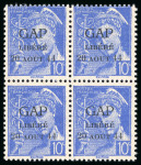 Stamp of France » Libération 1944, Libération de Gap Type Mercure 10 à 50 centimes,