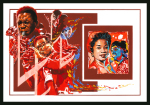 Stamp of Colonies françaises » Mali 1994, Lot de 4 maquettes à la gouache de 4 blocs-feuillets
