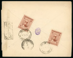 Stamp of Persia » Censored Mail 1924 (May 23) Cover from the Interior Ministry in Kermanshah