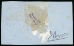 Stamp of Colonies françaises » Crète 1903, Série de 5 valeurs * et Y&T n°16 et 20 O, cote