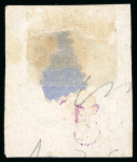 Stamp of France » Empire 1853-1862 1864, Essais 0 centime en vert, TB, certificat Behr.