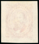 Stamp of Brazil » 1866-83 Dom Pedro » 1866 "Black Beard" Issue 1866, 50r (9) and 200r (8) single colour proofs originating from the early 200r+50r composite proofs