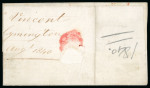 Stamp of Large Lots and Collections British Empire & GB: 1840-1970s, Mixed lot with three covers incl. very fine four-margin penny black cover