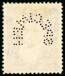 Stamp of Iraq 1931 25R violet with "SPECIMEN" perfin, mint o.g.