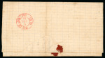Stamp of Brazil » 1866-83 Dom Pedro » 1877-78 Roulette "White Beard" Issue 1878, 300r ochre, used on registered entire letter