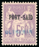 Stamp of Colonies françaises » Port-Saïd 1899-1920, Collection de 18 timbres sur les Types Sage,