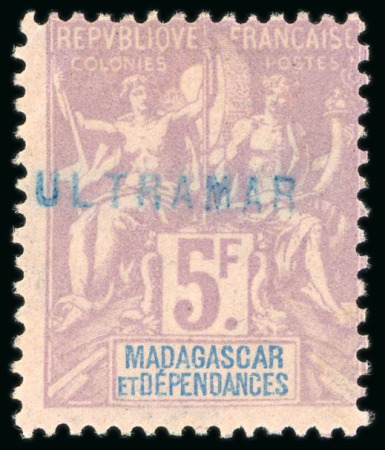 Stamp of Colonies françaises » Madagascar (Poste française) 1899-1920, Collection de 14 timbres sur les Types Groupe