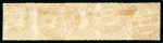 Stamp of Brazil » 1866-83 Dom Pedro » 1877-78 Roulette "White Beard" Issue 1878, 1,000r grey slate, the finest strip of five used