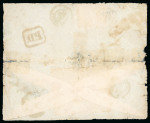 Stamp of Brazil » 1866-83 Dom Pedro » 1866 "Black Beard" Issue 1866, 100r green, type IV, die III, single on front and block of four on reverse