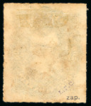 Stamp of Brazil » 1866-83 Dom Pedro » 1876 Roulette "Black Beard" Issue 1876, 200r black, selection of eight stamps with coloured cancellations