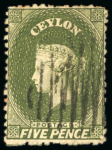 Stamp of Large Lots and Collections Ceylon: 1862-1982, Specialised collection in 15 albums in a large box