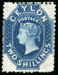 Stamp of Large Lots and Collections Ceylon: 1862-1982, Specialised collection in 15 albums in a large box