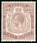 Stamp of Large Lots and Collections Ceylon: 1862-1982, Specialised collection in 15 albums in a large box