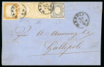 Stamp of Large Lots and Collections Italian States - Sardinia and Italia used in Naples: group of almost 40 covers