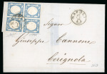 Stamp of Large Lots and Collections Italian States - Naples: 1858-62 Group of 50 covers
