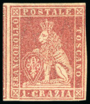 Stamp of Large Lots and Collections Italy: 1850-1865, Investor stock of mainly better items,