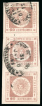 Stamp of Large Lots and Collections Uruguay: 1859-61 Suns "Thin" & "Thick" Figures Issues,