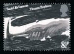 Stamp of Great Britain » Queen Elizabeth II 1976 Social Reformers group of varieties