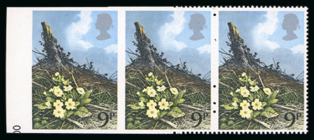 Stamp of Great Britain » Queen Elizabeth II 1979 Spring Flowers 9p slate-black, yellow-olive, cyan,