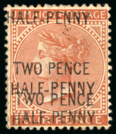 Stamp of Jamaica 1860-191, collection contained in one album, written