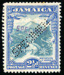 Stamp of Jamaica 1912-1935, collection contained in one album, written