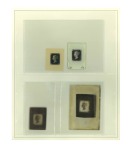 Stamp of Great Britain Great Britain - 1840 1d Penny Black Official VR, the incomparable group of four items